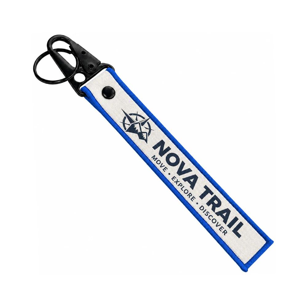 Custom Woven Keychains with Hook